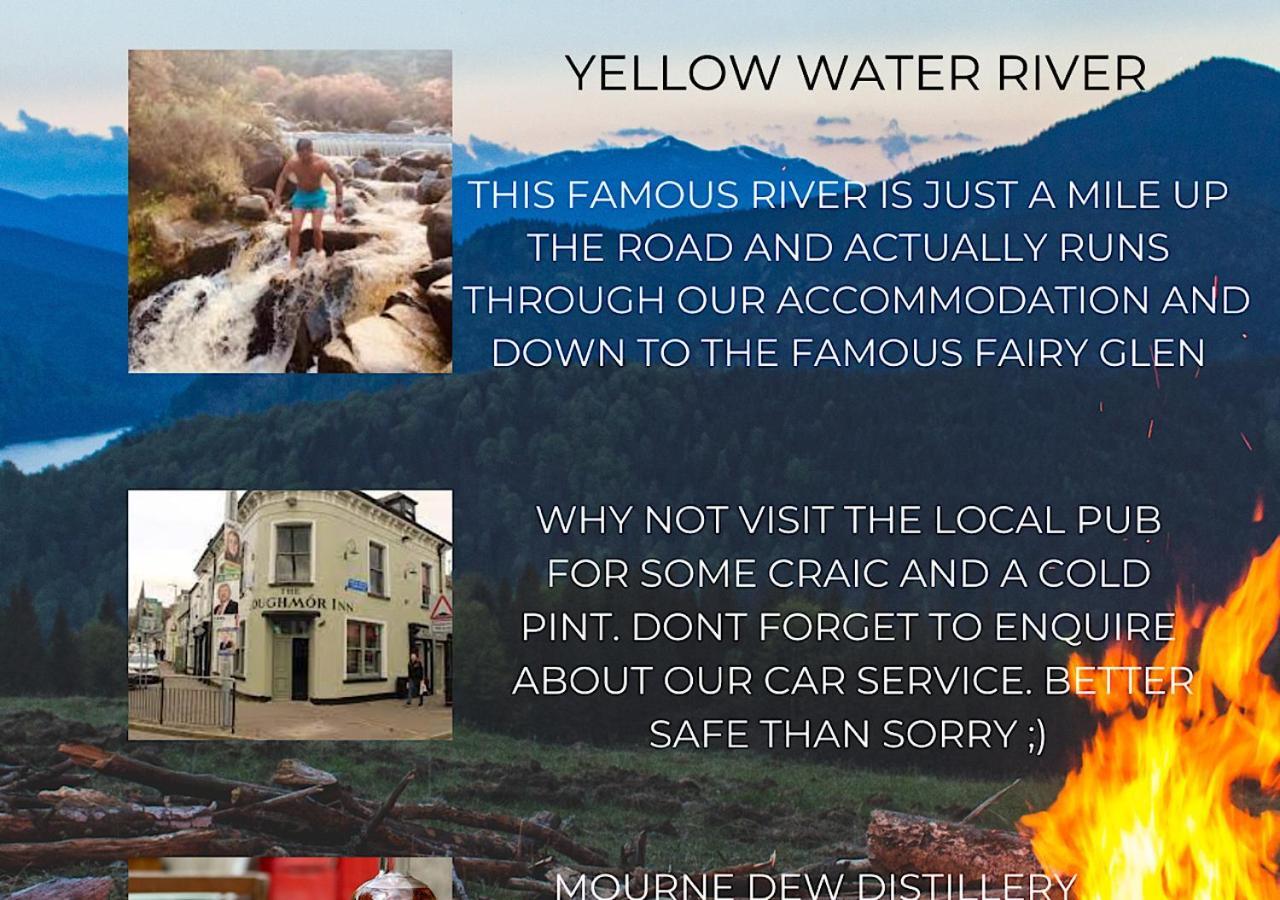 Rostrevor Valley Caravans With Private Hot Tub Exterior foto