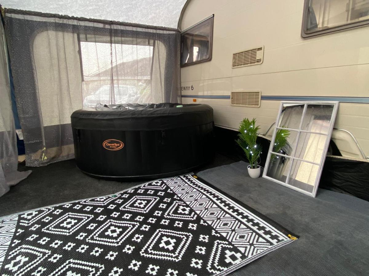 Rostrevor Valley Caravans With Private Hot Tub Exterior foto