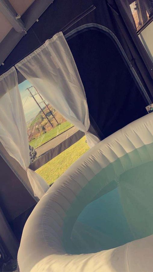 Rostrevor Valley Caravans With Private Hot Tub Exterior foto
