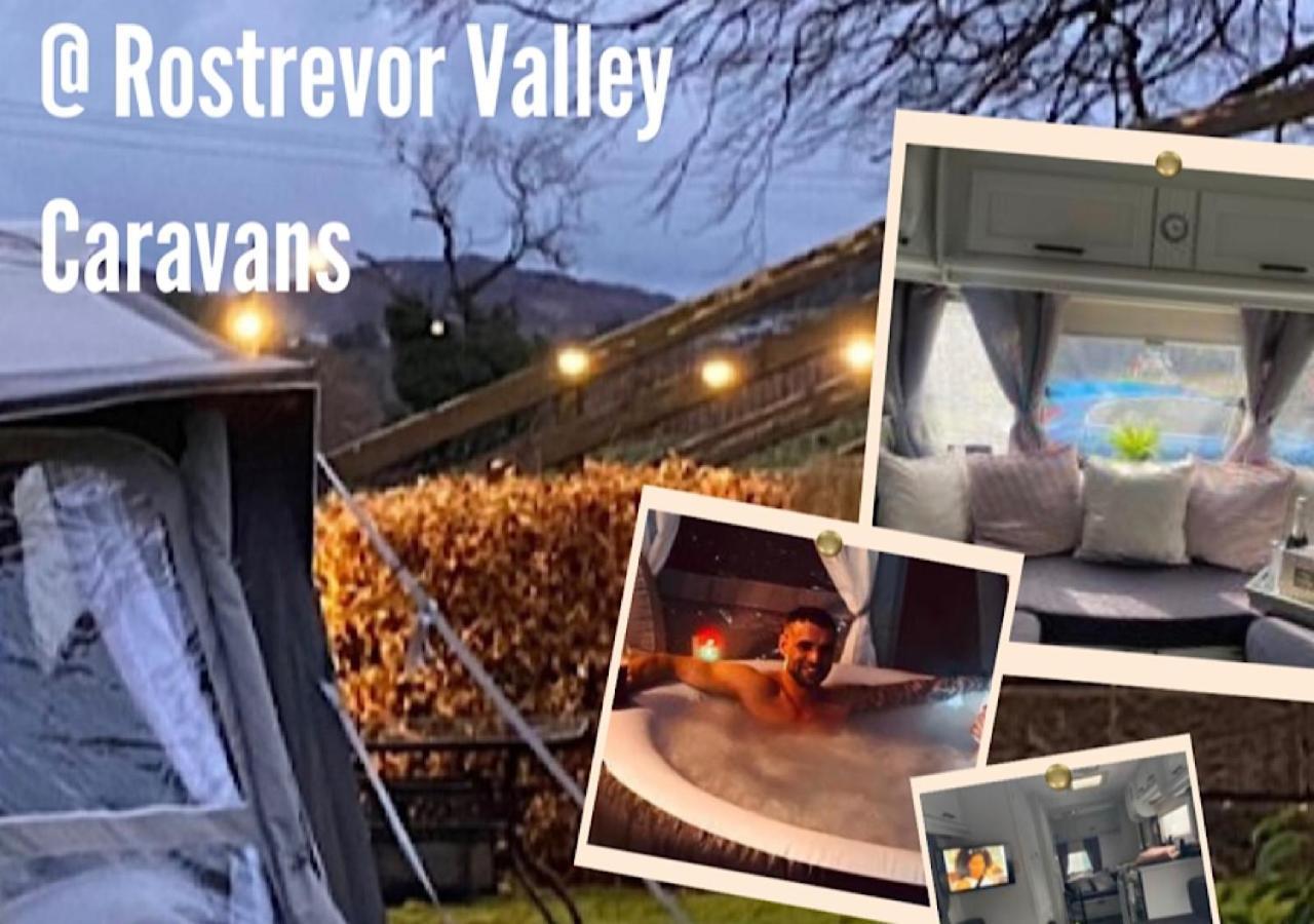 Rostrevor Valley Caravans With Private Hot Tub Exterior foto
